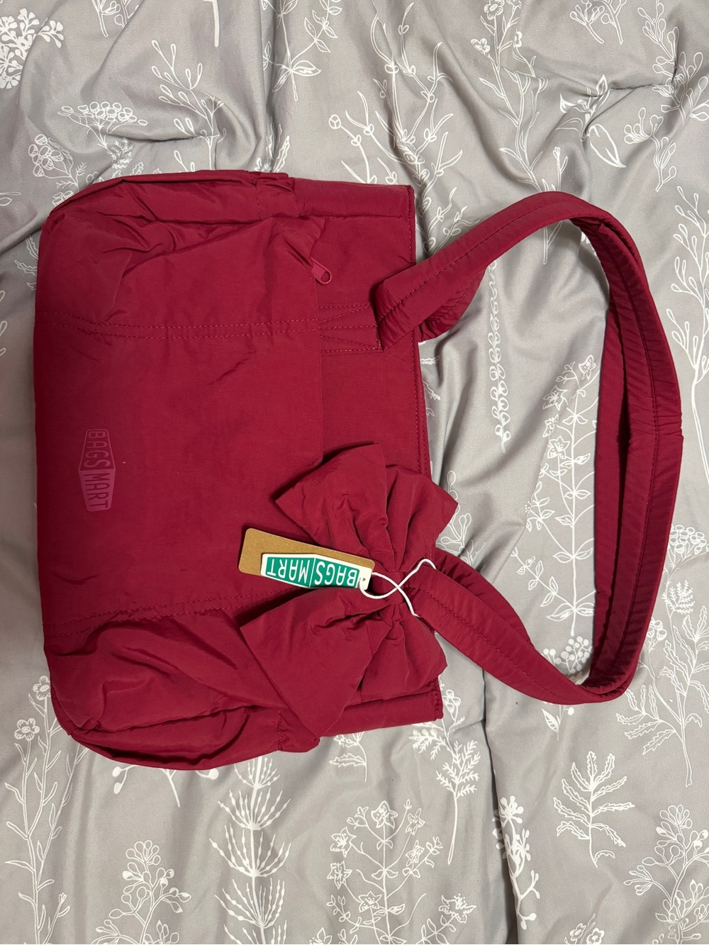 Bagsmart Women's Red Shoulder Bag